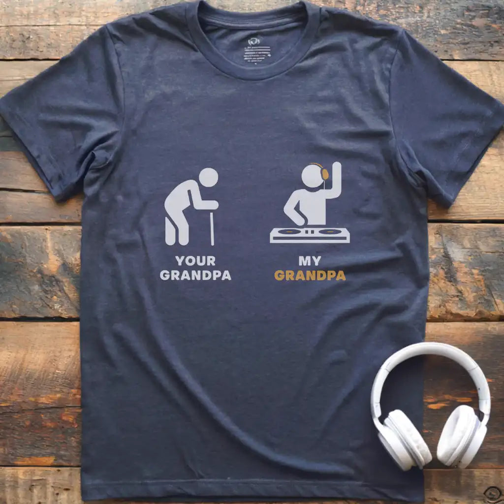 KIDS Grandpa DJ T-Shirt