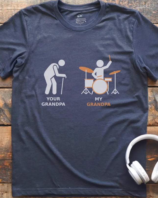 My Grandpa Drum T-shirt