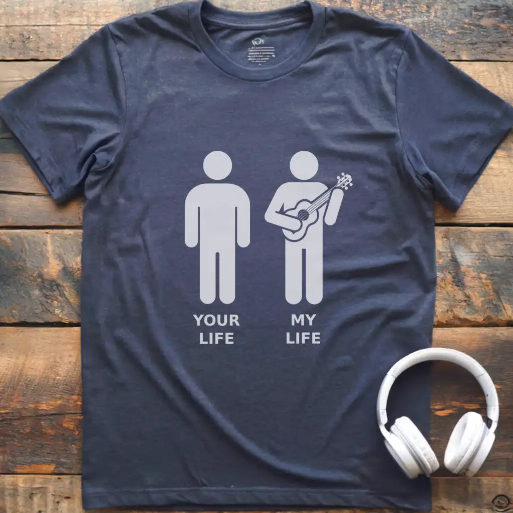 Life Ukulele Male T-Shirt