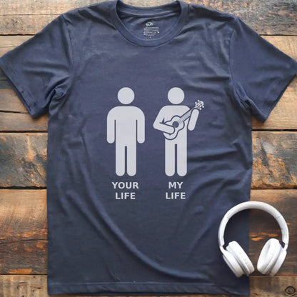 Life Ukulele Male T-Shirt