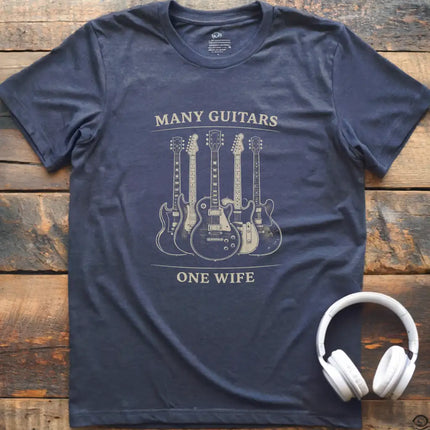 Many Guitars Vintage T-Shirt