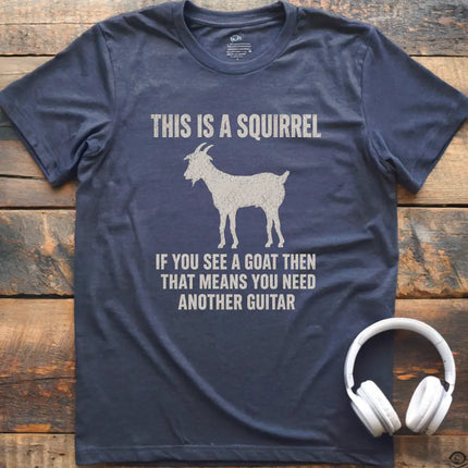 Squirrel Guitar T-Shirt