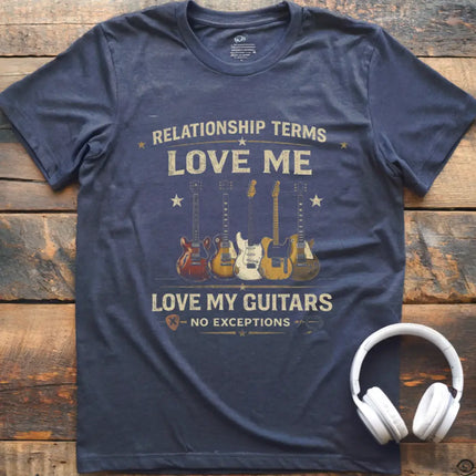 Relationship Terms Guitar T-Shirt