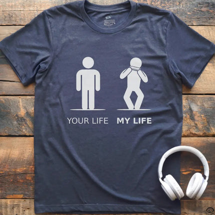 My Life Harmonica T-Shirt