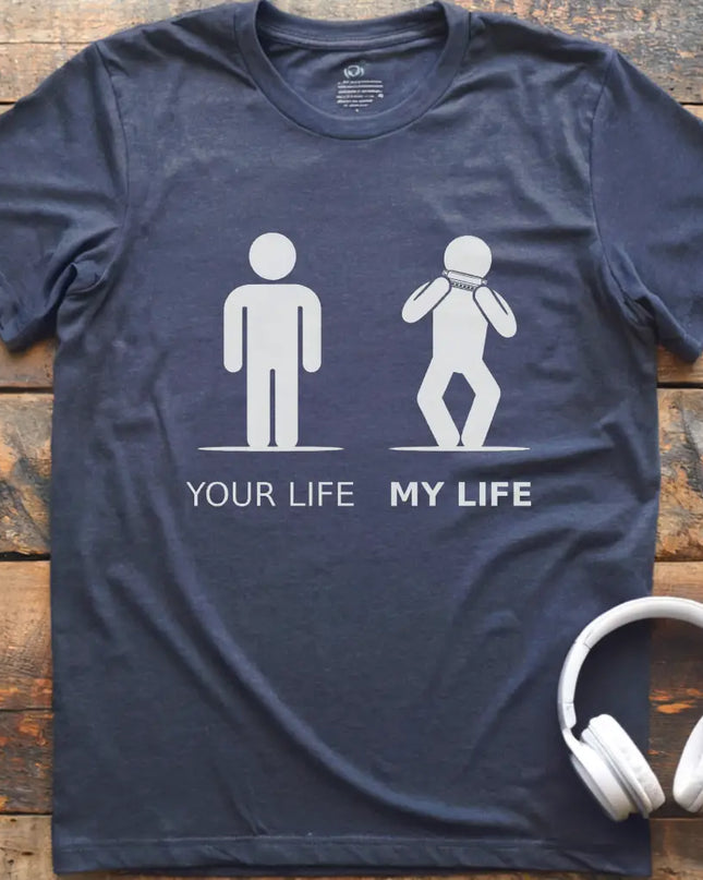 My Life Harmonica T-Shirt