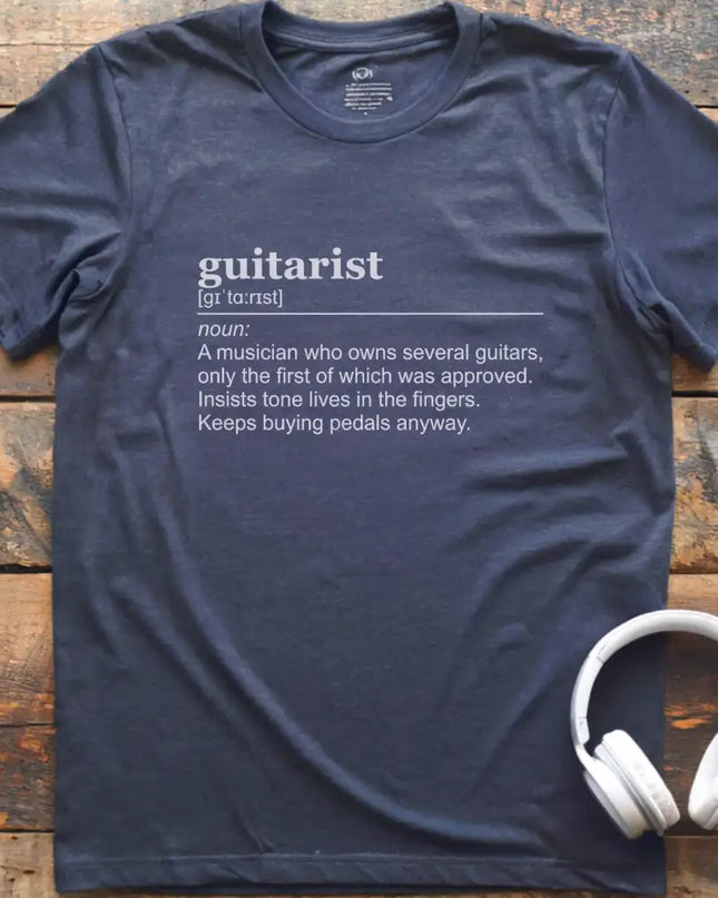 Guitarist Dictionary T-Shirt