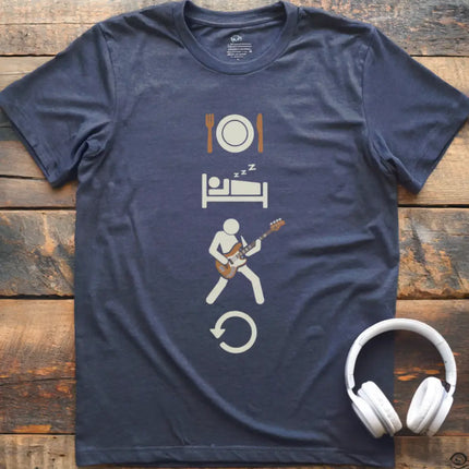 Eat Sleep Bass Repeat T-Shirt