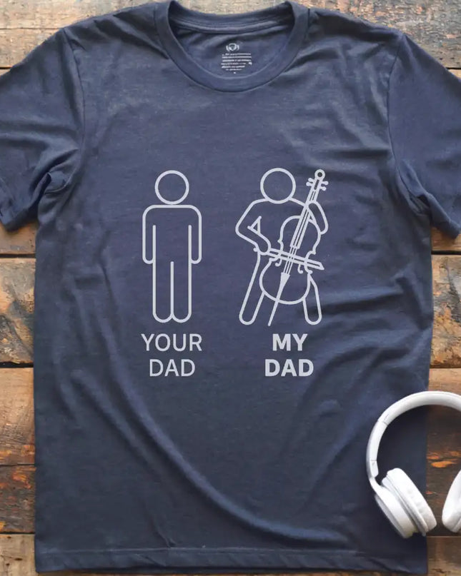 KIDS Dad Cello T-Shirt