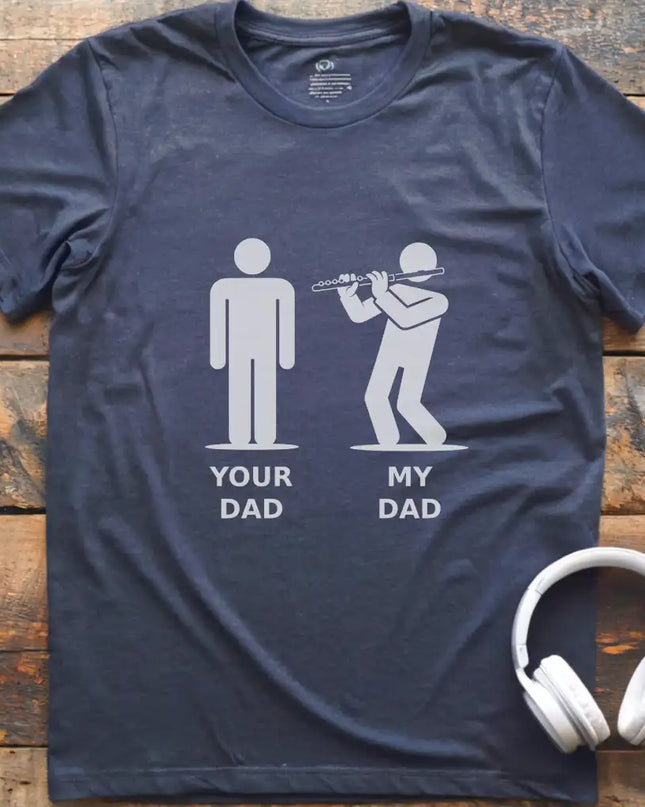 KIDS Dad Flute T-Shirt