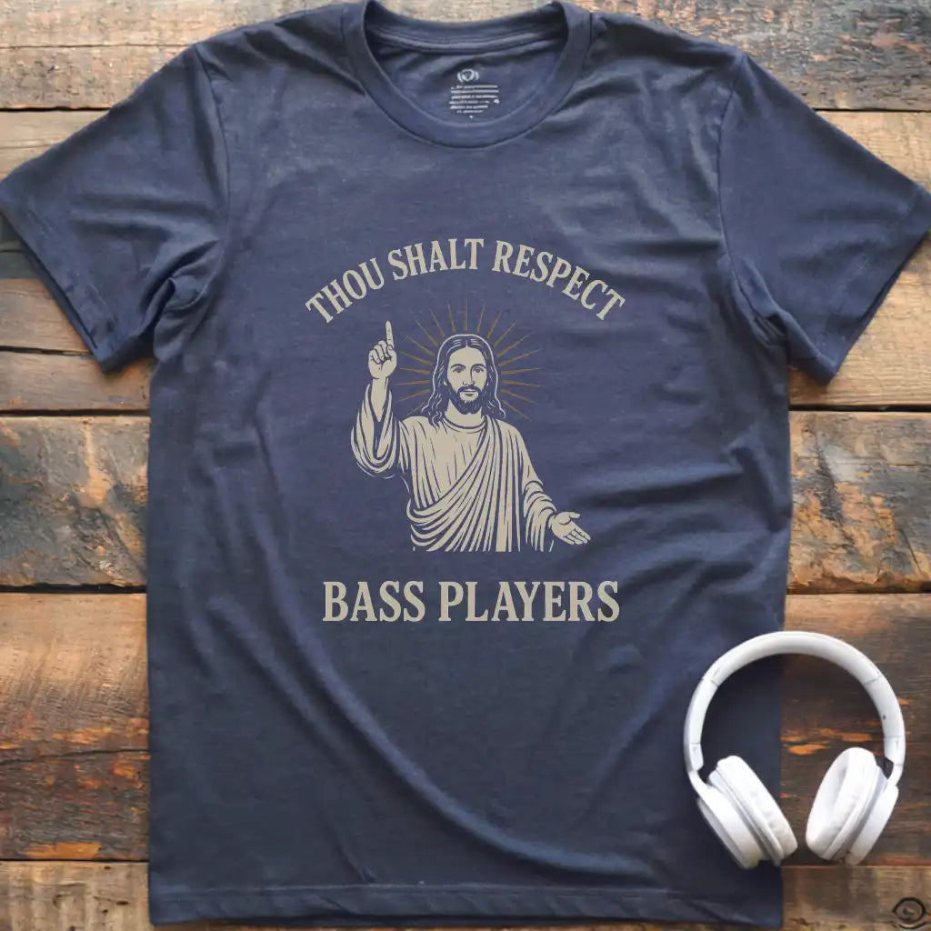 Shalt Respect Bass T-Shirt