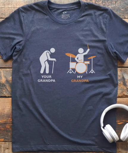 KIDS Grandpa Drum T-Shirt