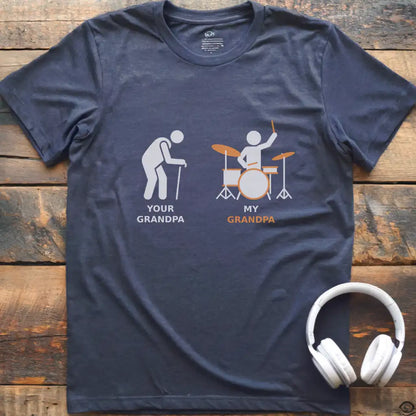 KIDS Grandpa Drum T-Shirt