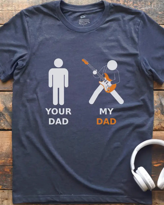 Dad Guitar Left Hand T-Shirt