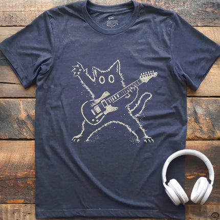 Rock Cat Guitar 2 T-Shirt