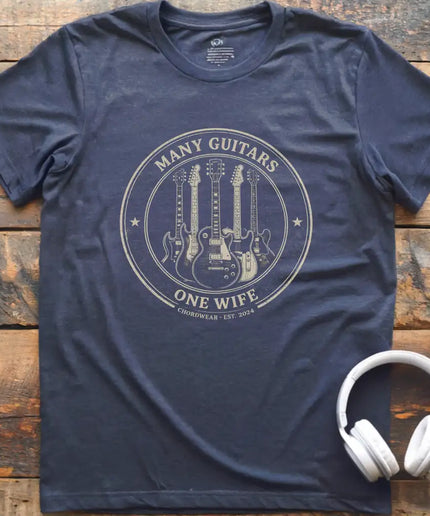 Many Guitars Collectors T-Shirt