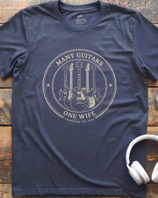 Many Guitars Collectors T-Shirt
