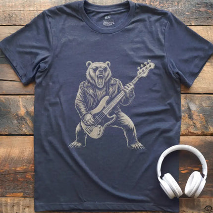 Bear Bass Guitar T-Shirt