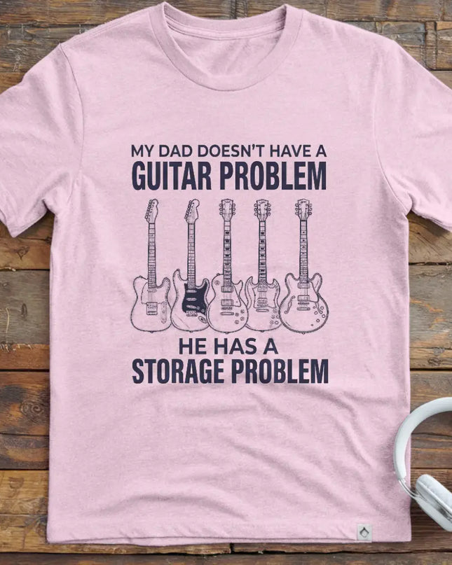 KIDS Guitar Problem Dad T-Shirt