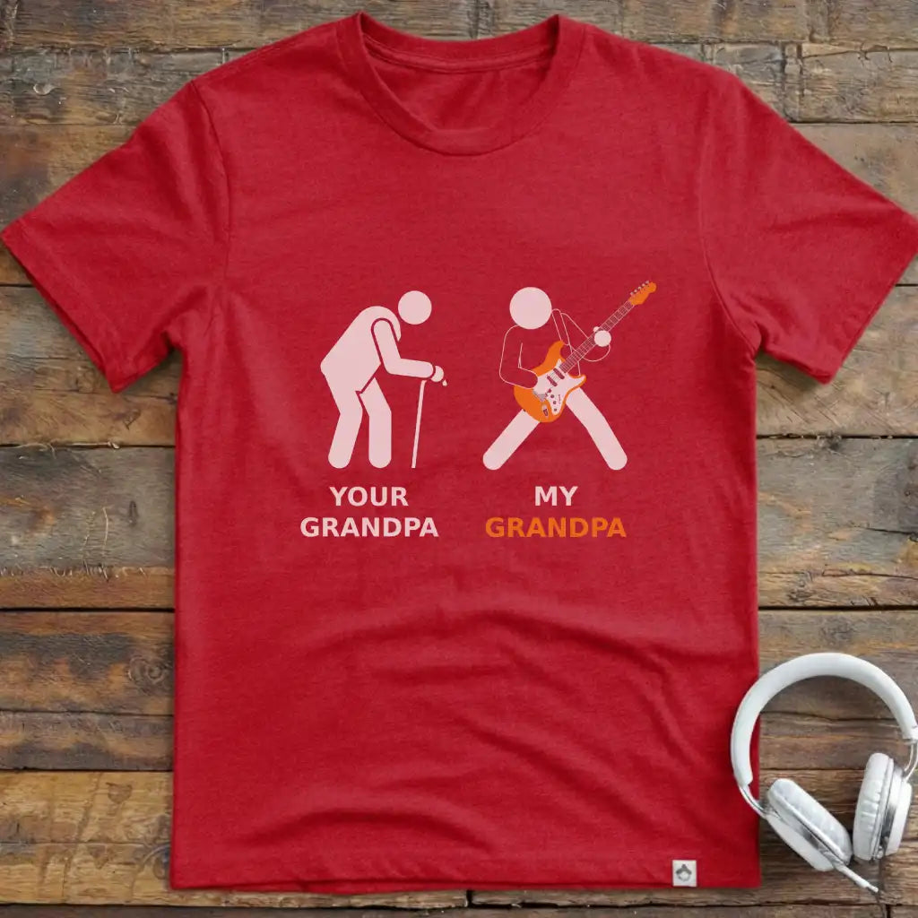 KIDS Grandpa Electric Guitar T-Shirt