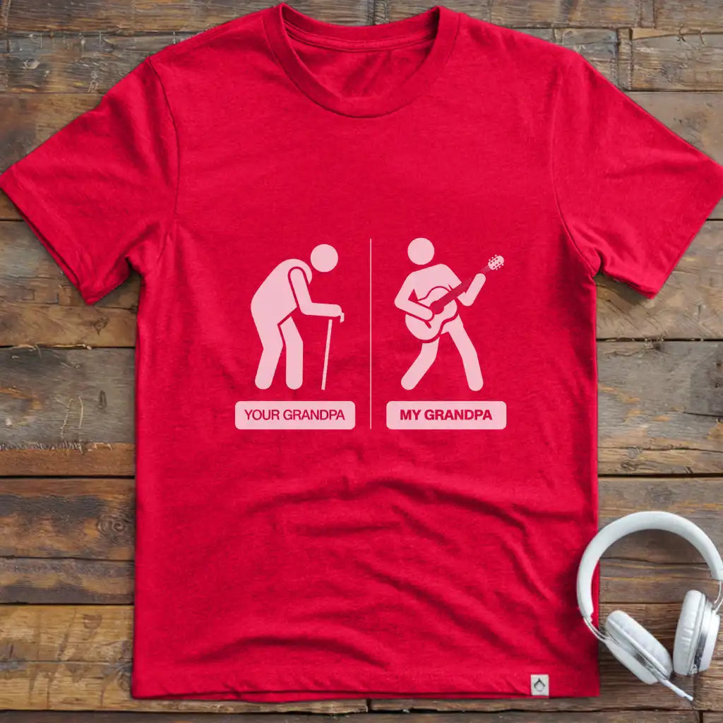 KIDS Grandpa Guitar T-Shirt