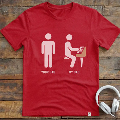 KIDS Dad Piano T-Shirt