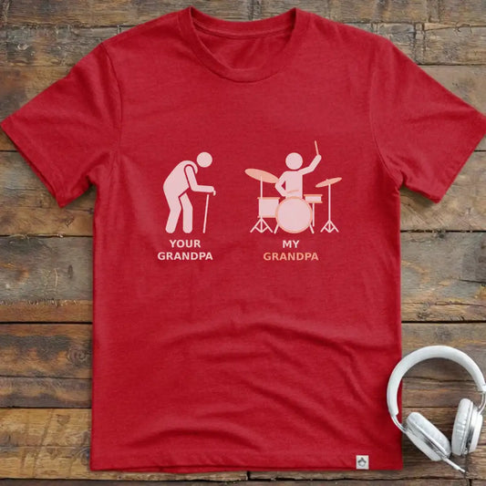 KIDS Grandpa Drum T-Shirt
