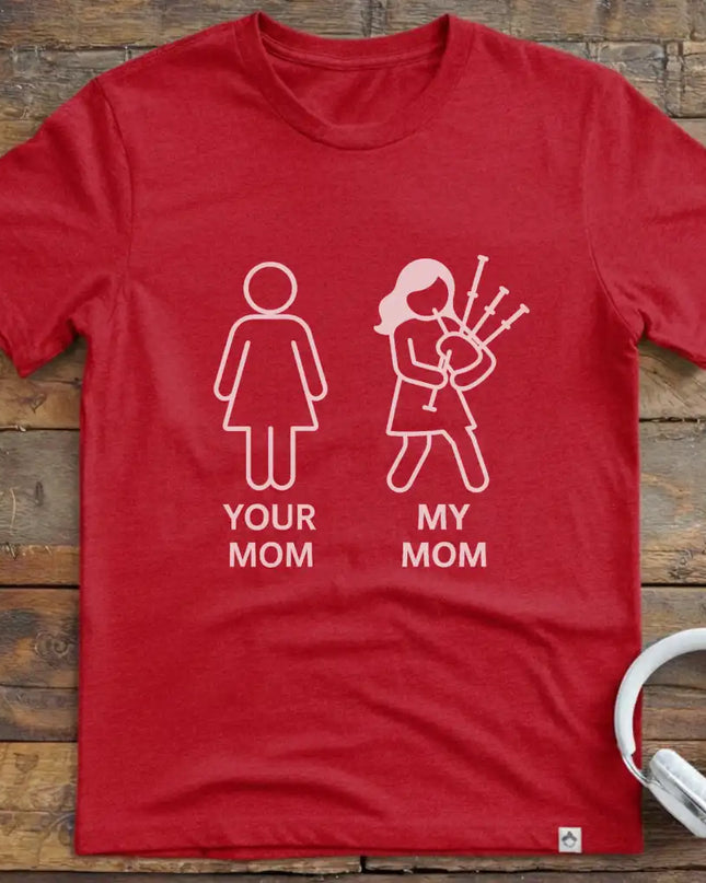 KIDS Mom Bagpipes T-Shirt