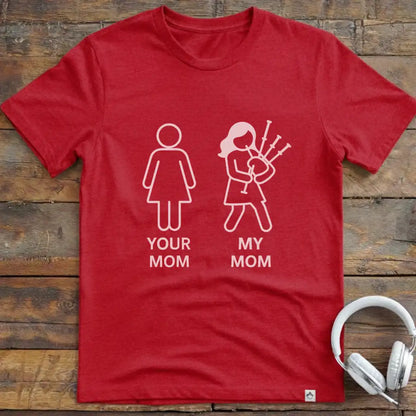 KIDS Mom Bagpipes T-Shirt