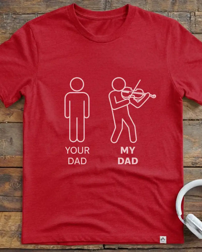 KIDS Dad Violin T-Shirt