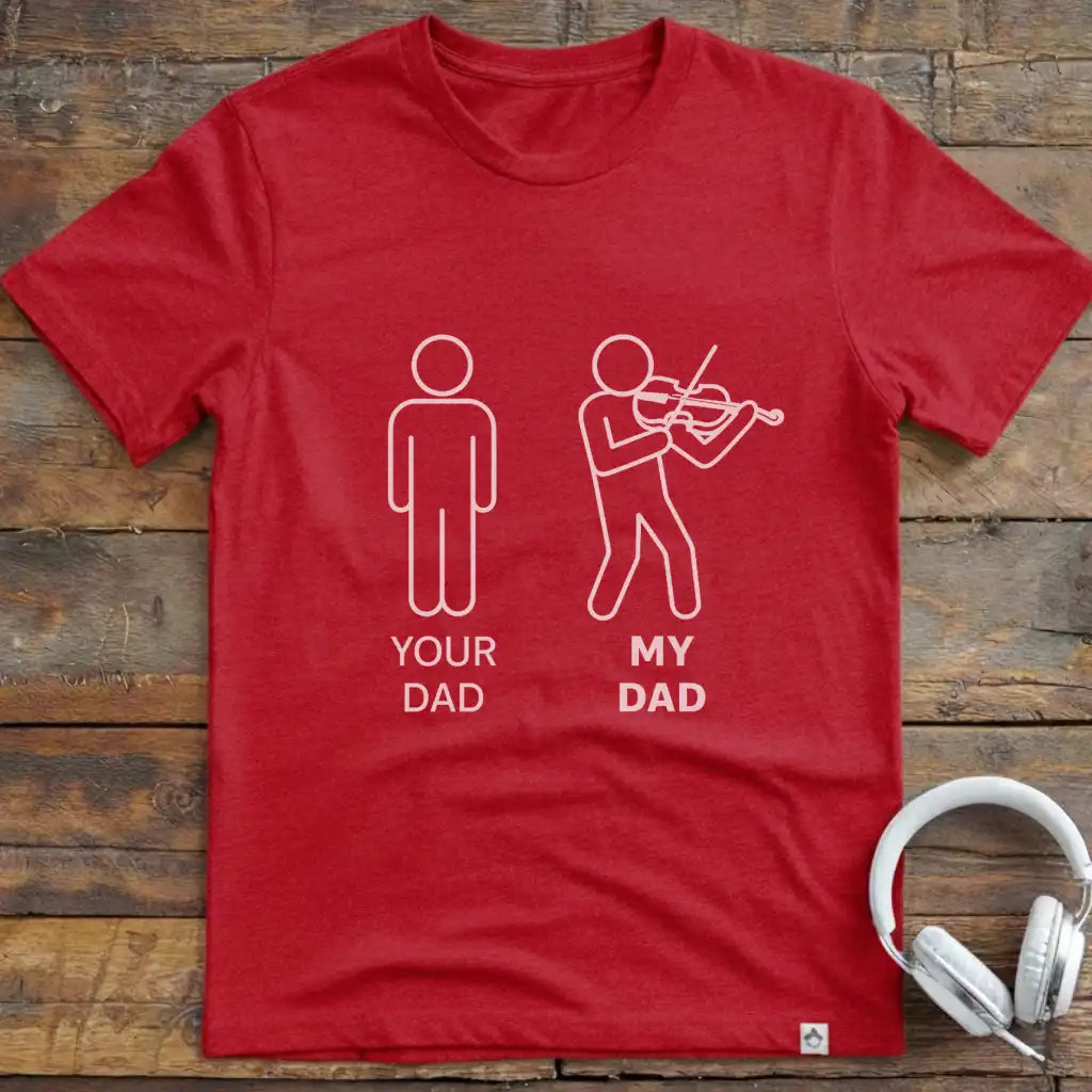 KIDS Dad Violin T-Shirt