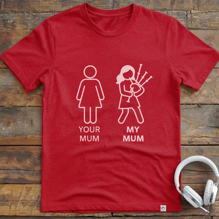 KIDS Mum Bagpipes T-Shirt