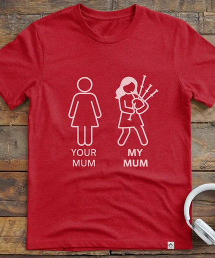 KIDS Mum Bagpipes T-Shirt
