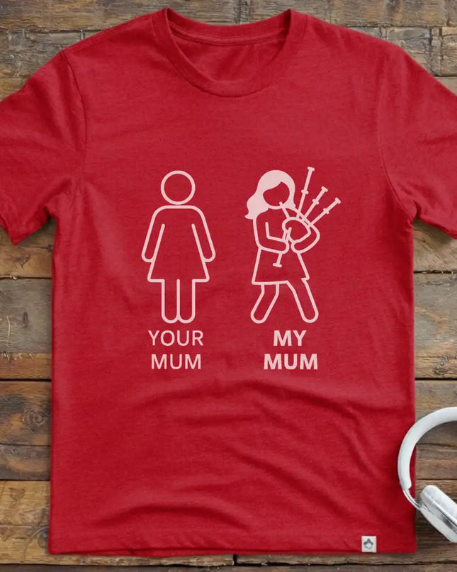 KIDS Mum Bagpipes T-Shirt