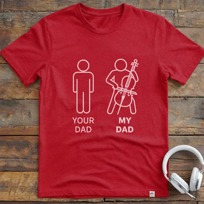 KIDS Dad Cello T-Shirt