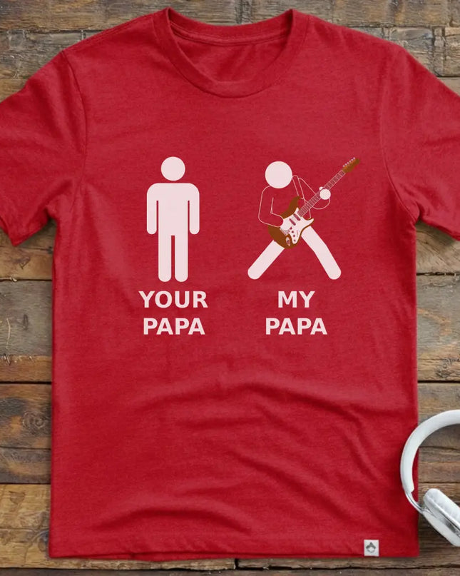 KIDS Papa Electric Guitar T-Shirt