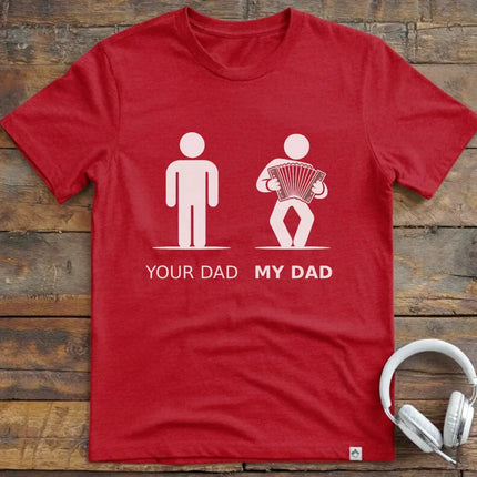 KIDS Dad Accordion T-Shirt