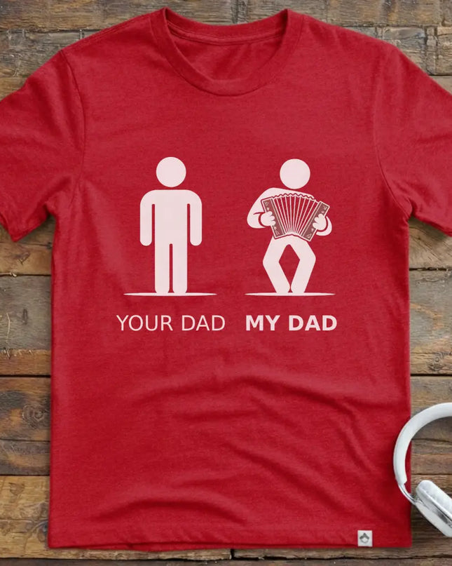 KIDS Dad Accordion T-Shirt