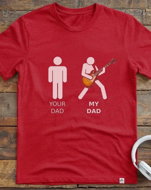 KIDS Dad Guitar Les T-Shirt