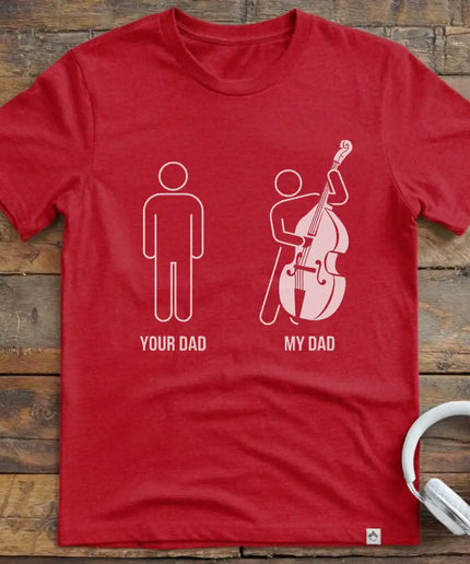 KIDS Dad Double Bass T-Shirt