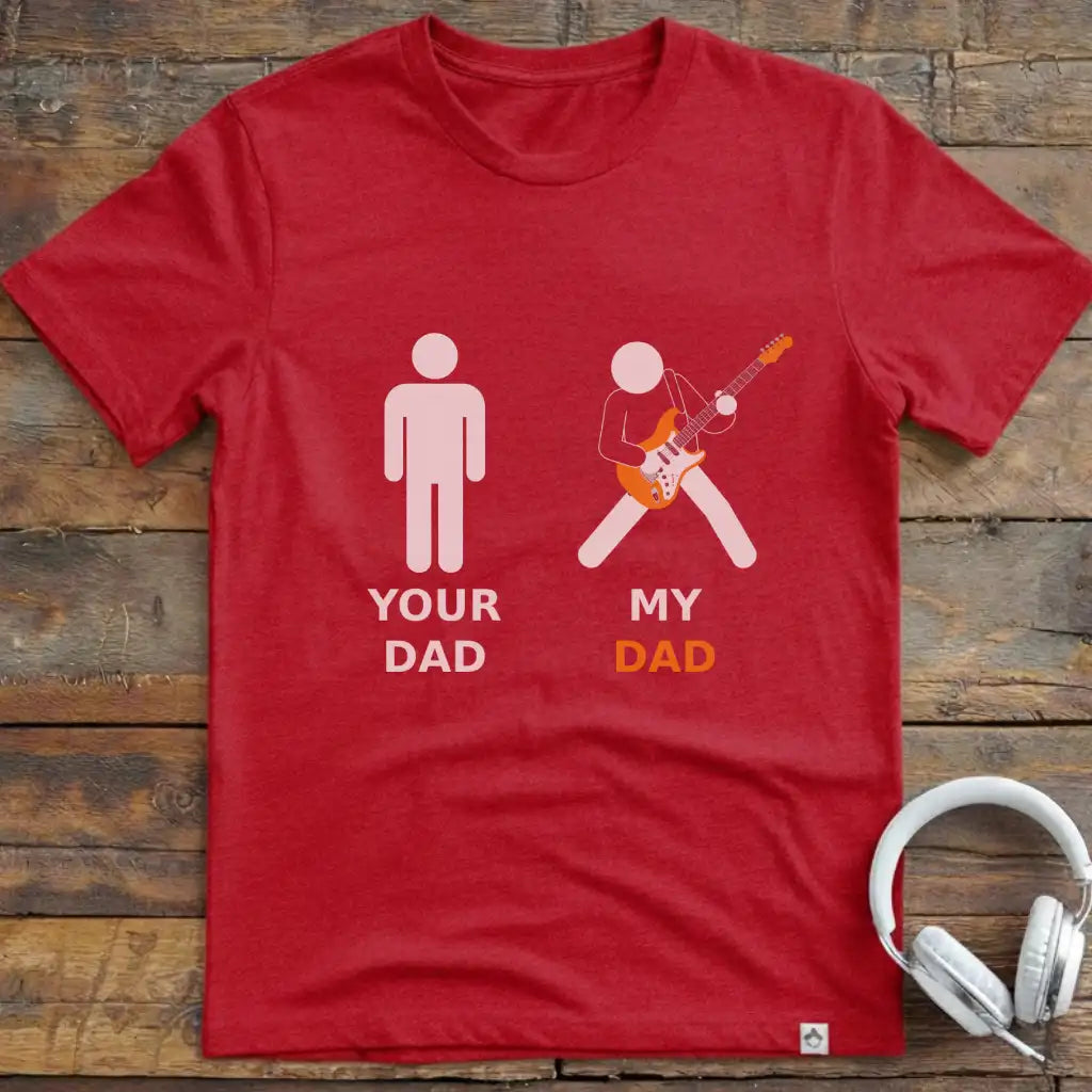 KIDS Dad Electric Guitar T-Shirt