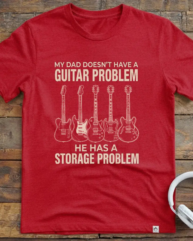 KIDS Guitar Problem Dad T-Shirt