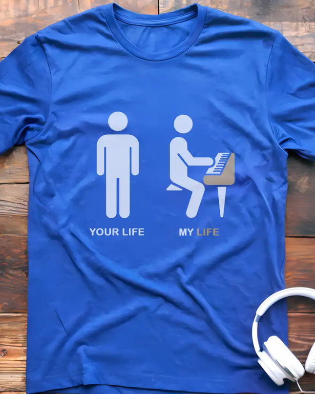 Your Life M Piano T-Shirt