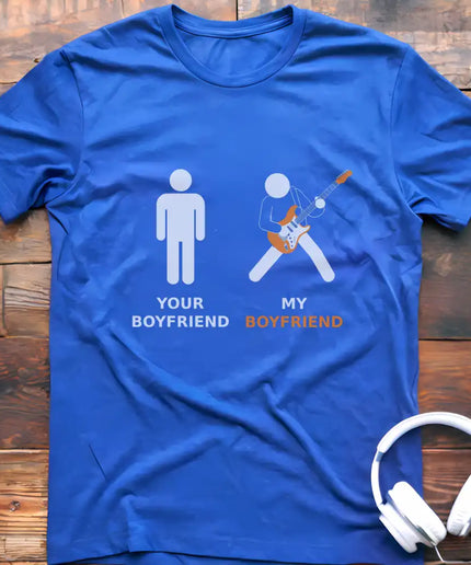 Boyfriend Electric Guitar T-Shirt