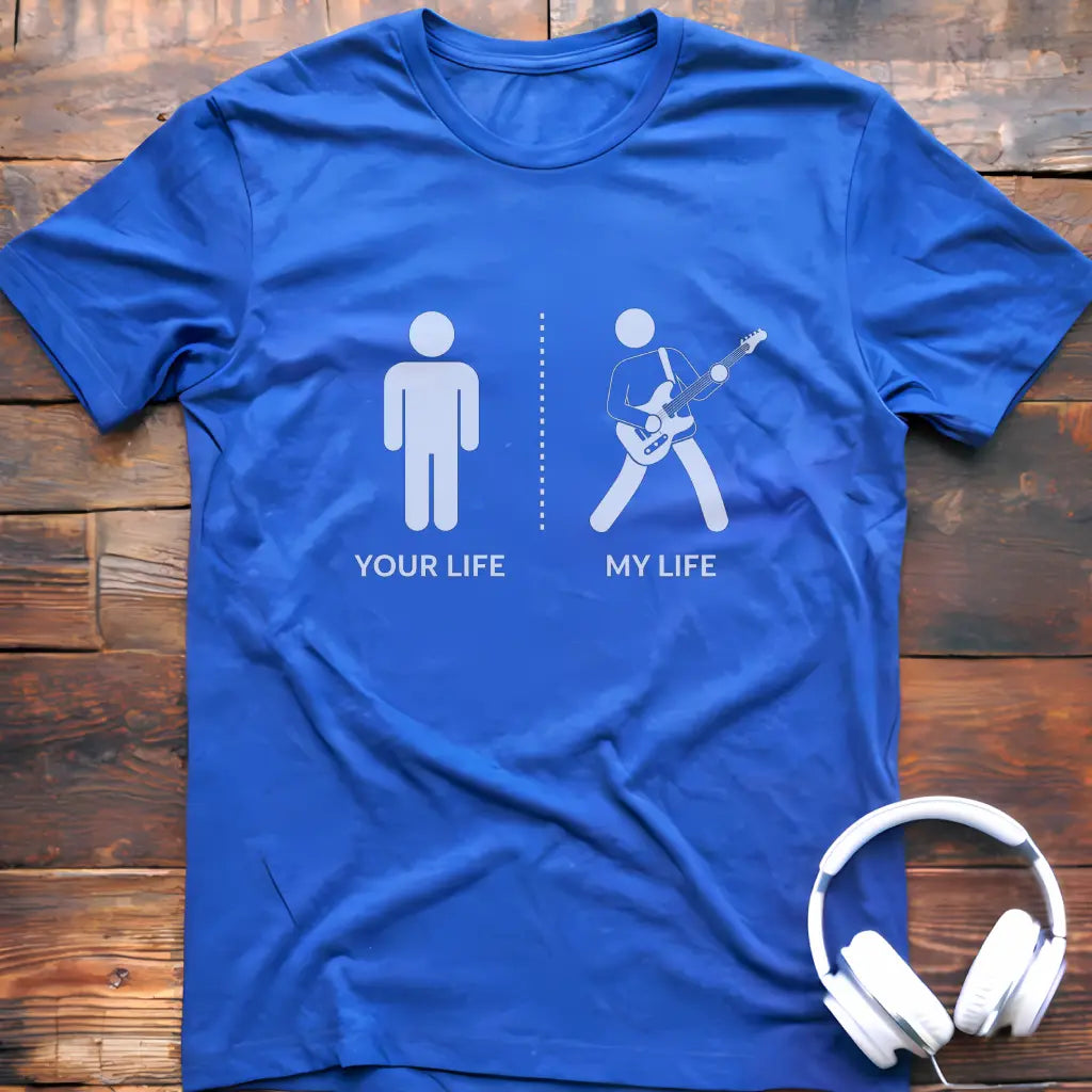 Life Guitar Male T-shirt