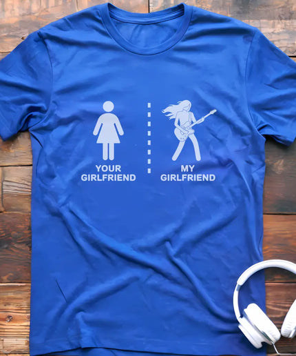 My Girlfriend Guitar T-shirt