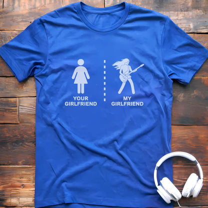 My Girlfriend Guitar T-shirt