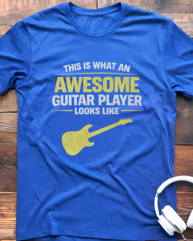 Awesome Guitar Player T-Shirt