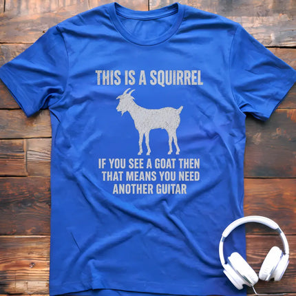 Squirrel Guitar T-Shirt