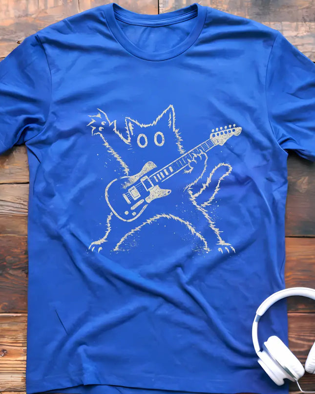 Rock Cat Guitar 2 T-Shirt