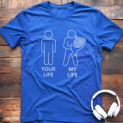 Life M French Horn T-Shirt